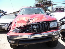2003 Toyota Tacoma SR5 Burgundy 2.7L AT 4WD #Z24658